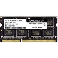 Buy Team Elite DDR3 8GB 1600MHz CL11 Non-ECC SO-DIMM 204-PIN - High Performance Memory Upgrade!